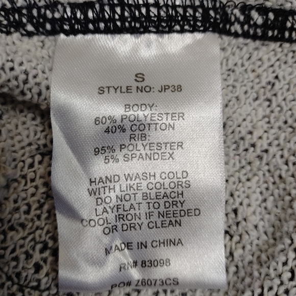 Ci Sono Love Sweat Pants Gray Size Small - Picture 5 of 6